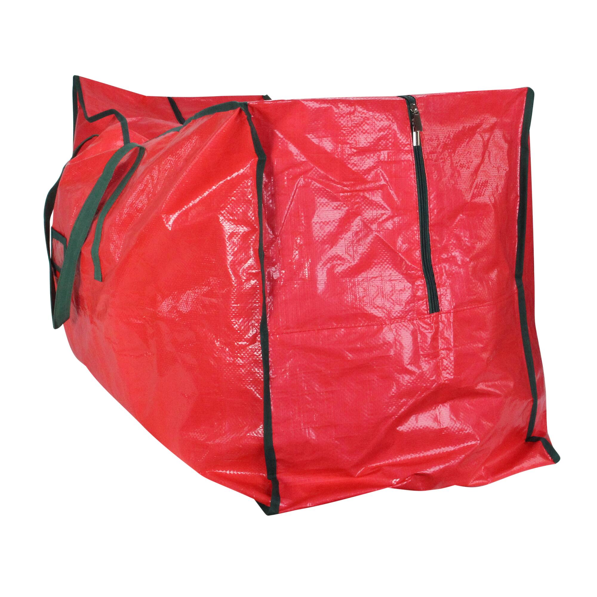 43" Red & Green Canvas Multipurpose Christmas Storage Bag